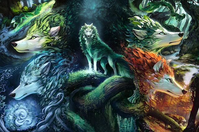 Produktbilde 2 for Ravensburger Puslespill Whispers of the Forest, 7000 brikker