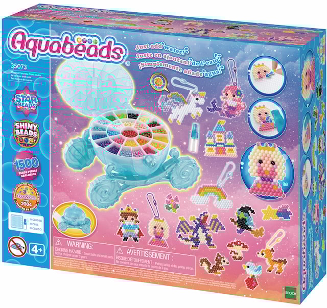 Produktbilde 1 for Perlesett Magisk perleboks 1500 perler Aquabeads