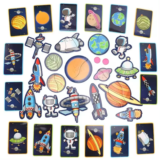 Tuotekuva 3 - Magneettikirja Space World Suntoy