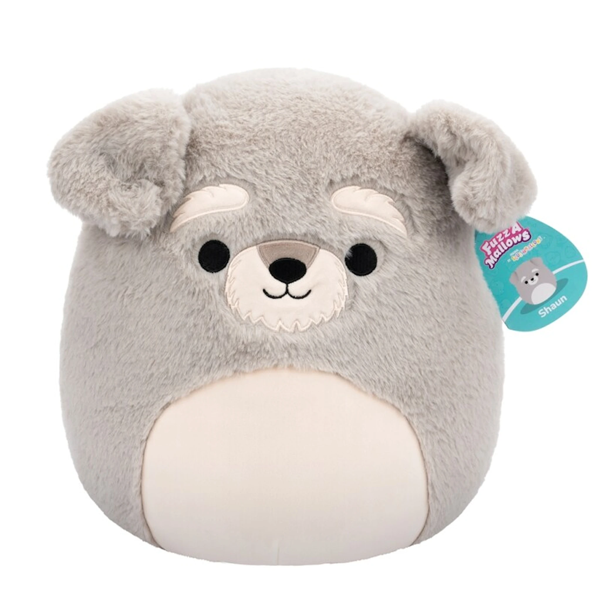 Produktbilde for Squishmallows Kosedyr 30 cm Fuzz A Mallows Shaun Schnauzer