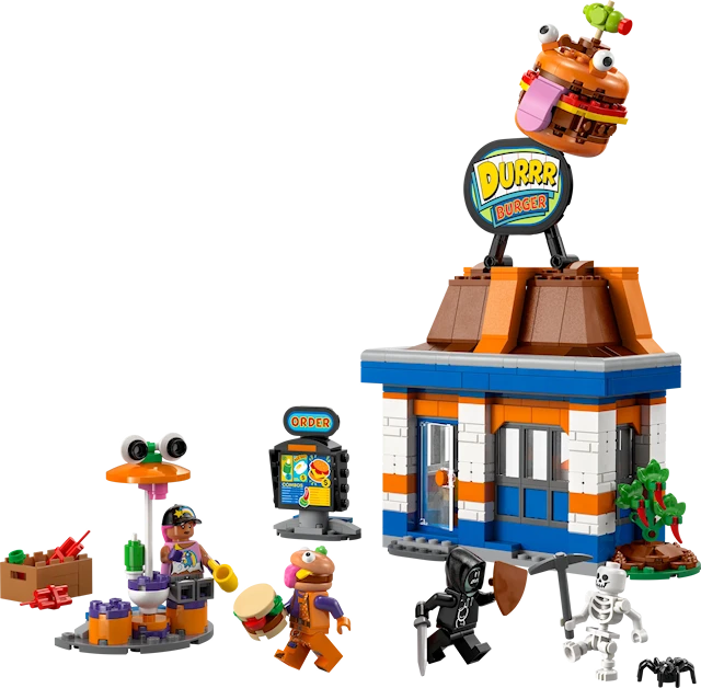 Produktbild 2 för Durrr Burgers restaurang LEGO® Fortnite (77076)