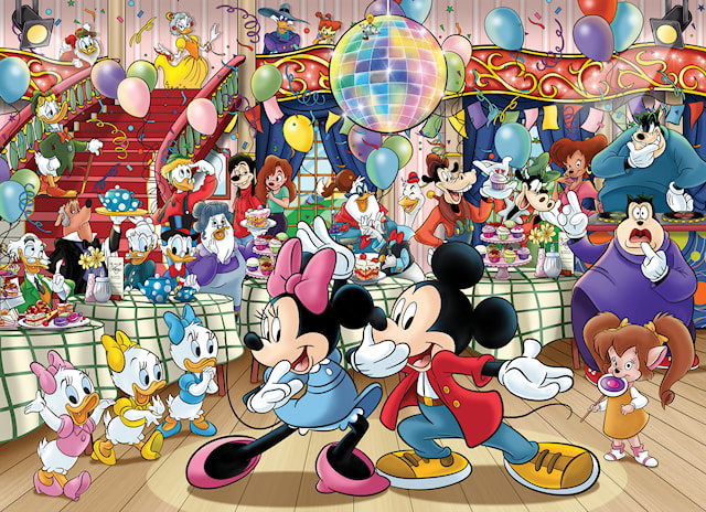 Produktbilde 2 for Wasgij Original Disney Mickey´s Party! Puslespill 1000 brikker
