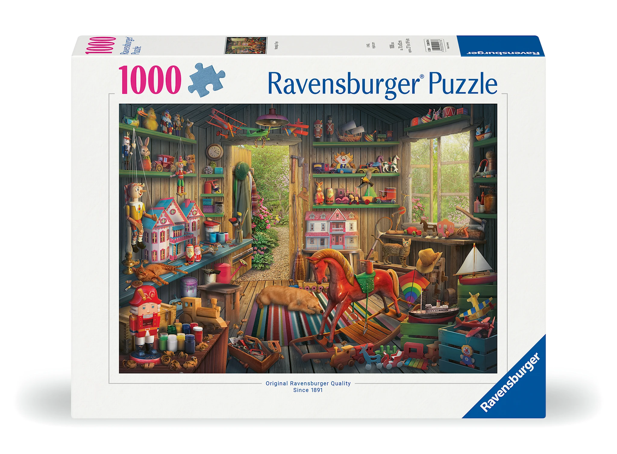 Tuotekuva ille Nostalgic Toys Palapelit 1000 palaa, Ravensburger