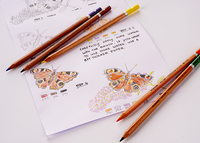 Produktbild 3 för Färgpennor Expression 24-set Bruynzeel