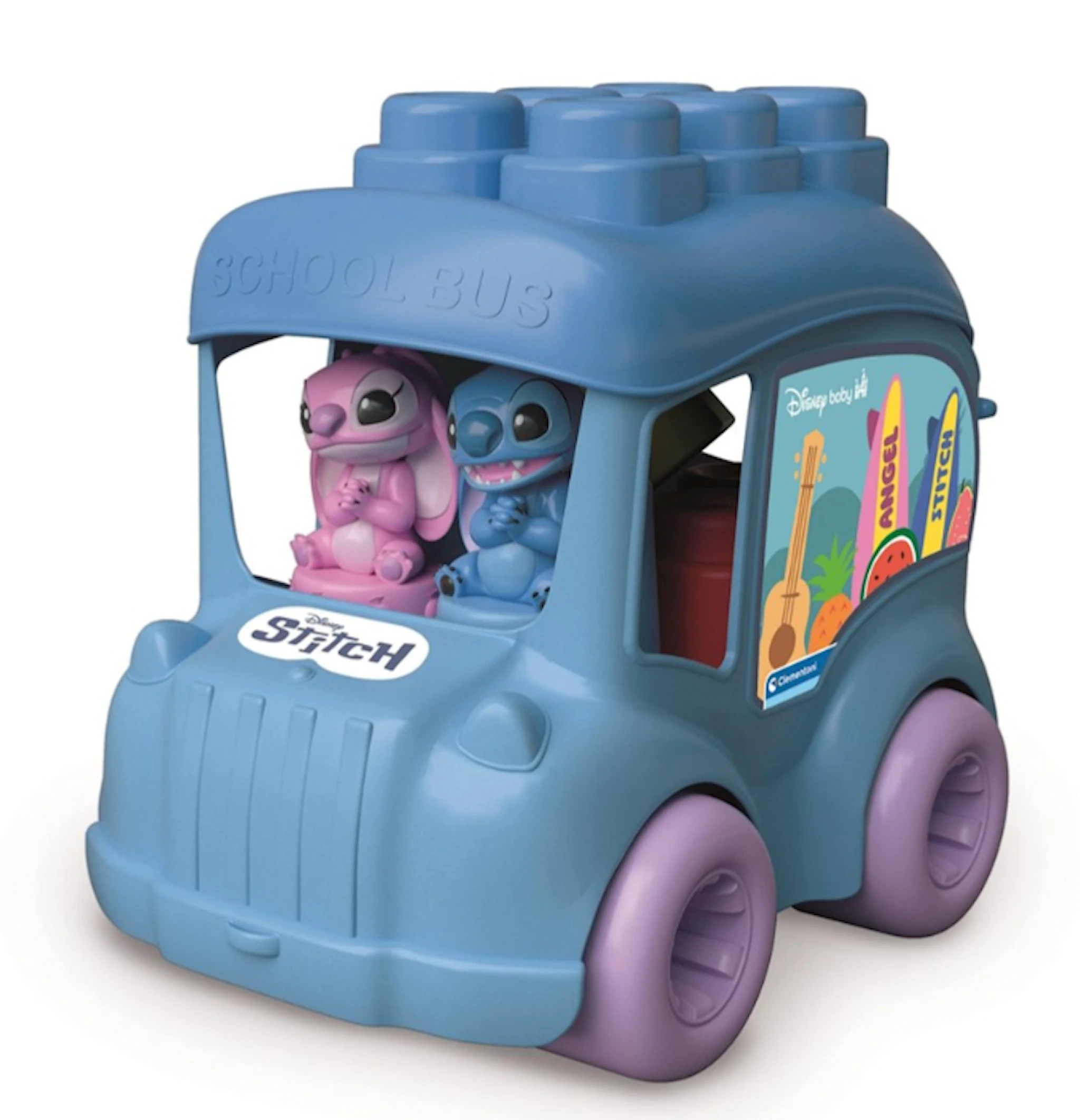 Produktbilde for Myk Clemmy Stitch Bus Clementoni