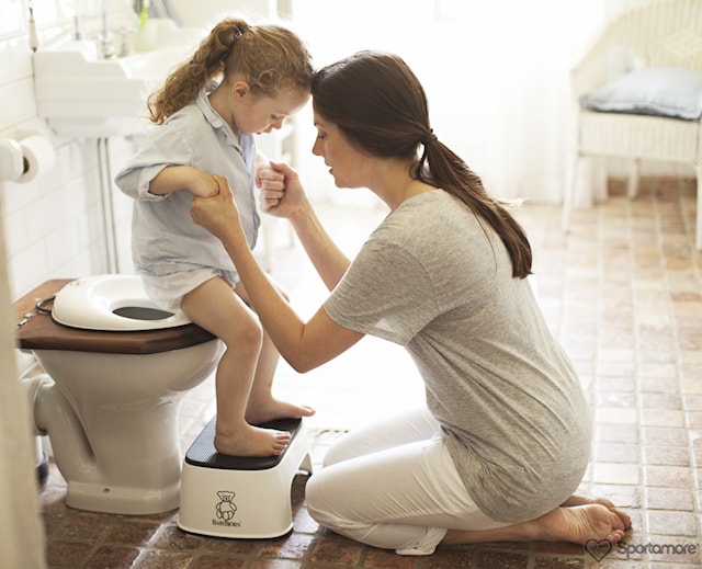 Produktbilde 3 for Toalettsete, Hvit/Grå, BabyBjörn