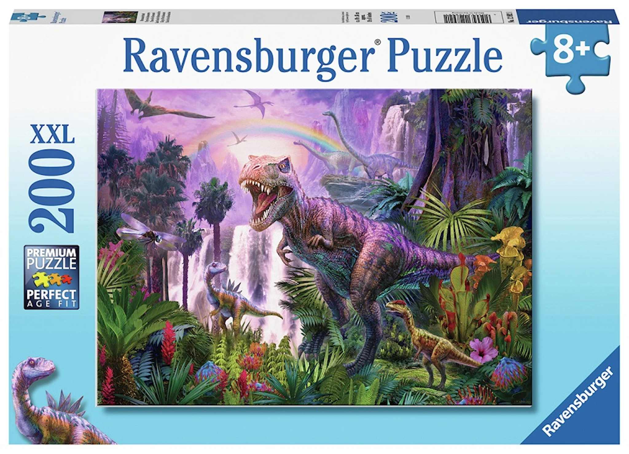 Produktbild för Dinosaur Land, Pussel, 200 bitar, Ravensburger