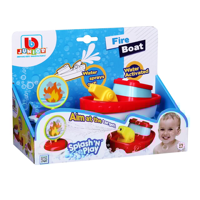 Produktbild 1 för Bb Junior Badleksak Splash N Play Fire Boat