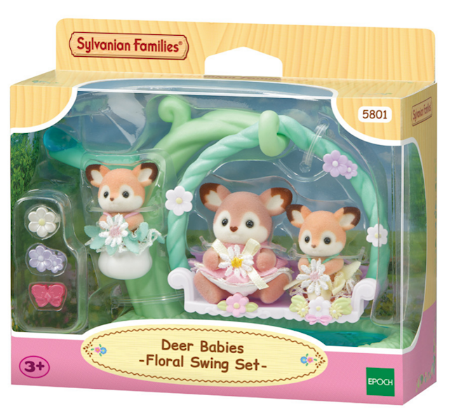 Produktbild 3 för Hjortbebisen Blomgungan Sylvanian Families
