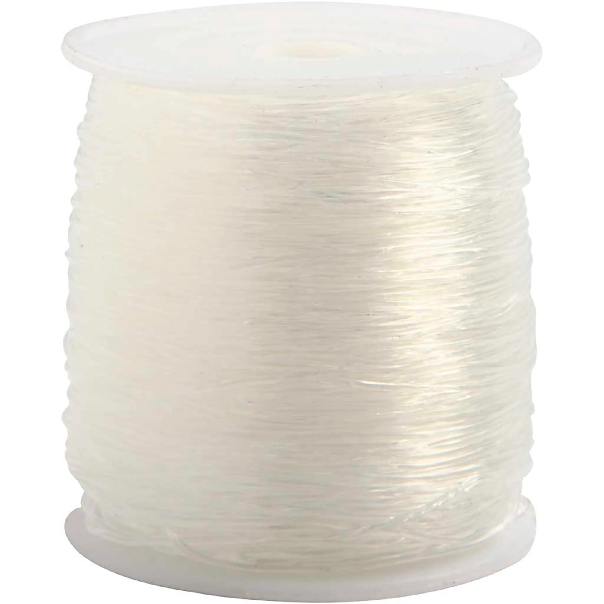 Tuotekuva ille Elastinen korulanka, pyöreä, paksuus 0,8 mm, 100 m/ 1 rll