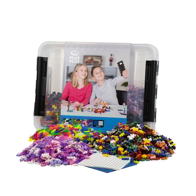 Produktbild 2 för Förvaringsbox Mix / 2400 bitar, Plus-Plus