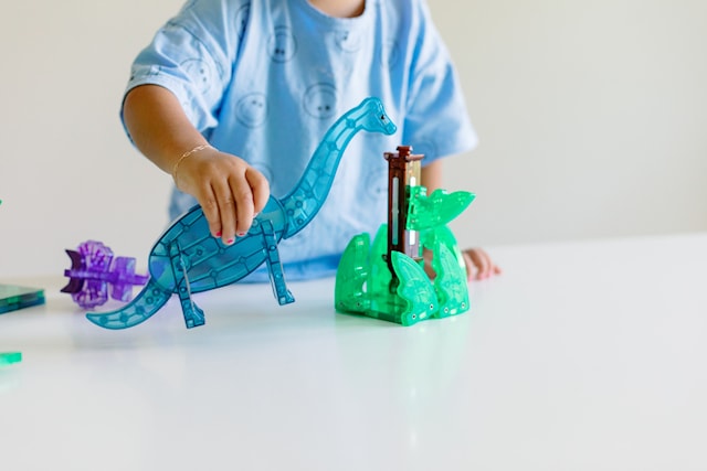 Produktbild 5 för Magna-Tiles Dino World XL, 50 bitar