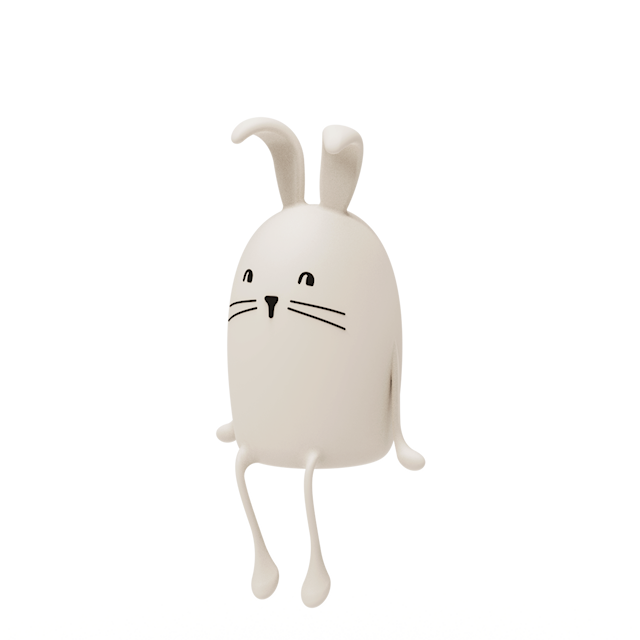 Tuotekuva 1 - Evex Yölamppu Rabbit Sandy Liewood