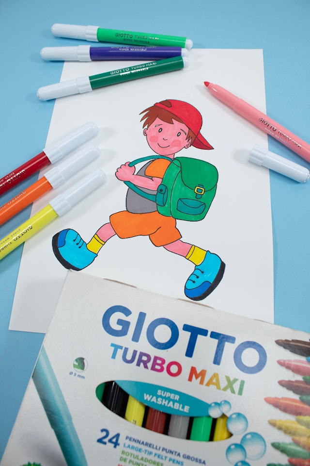 Produktbild 4 för Tuschpennor Extra Tjocka 24 pack Giotto