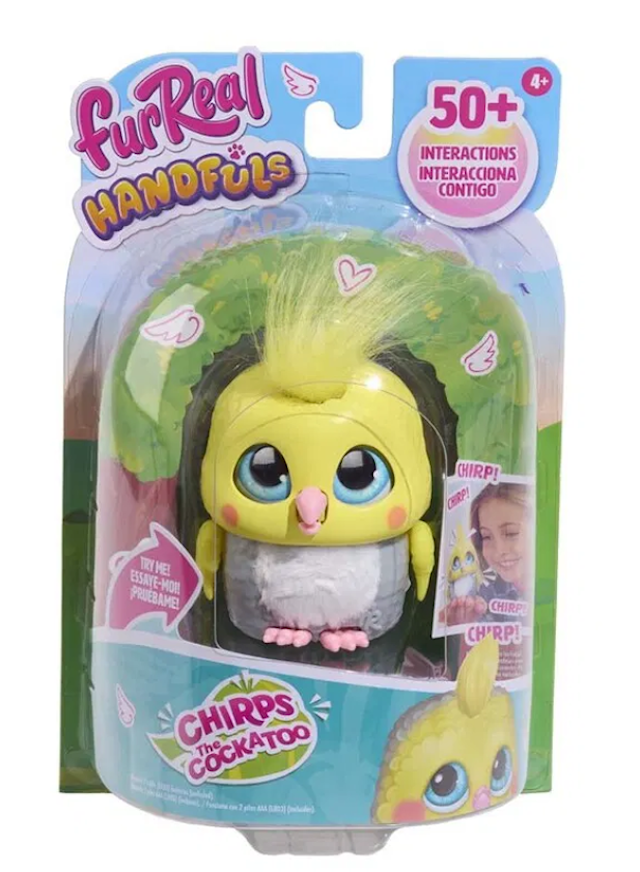 Produktbild 1 för Handfuls Cockatoo Interaktiv Kakadua FurReal