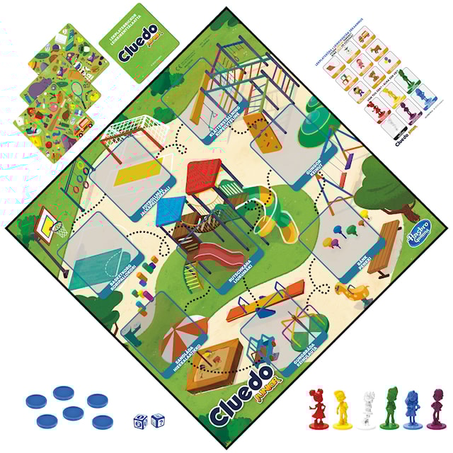 Produktbild 3 för Cluedo Junior 2 Games in 1 (SE/FI)