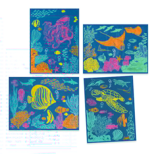 Produktbild 5 för Skapa med Ljus och Cyanotopi Undervattensvärlden Djeco