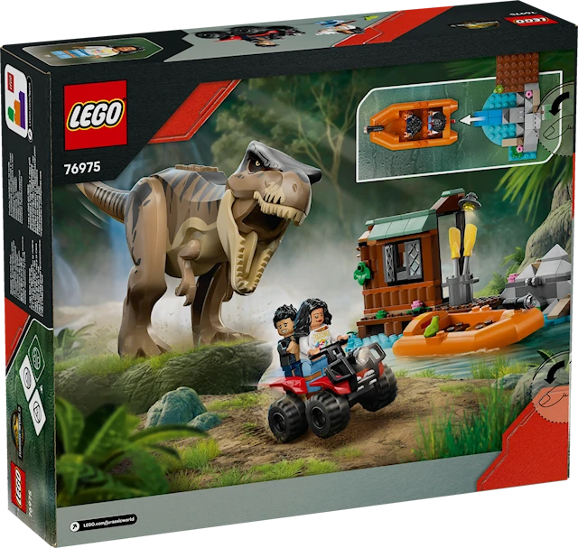 Produktbild 4 för Flodflykt med T. rex LEGO® Jurassic World (76975)
