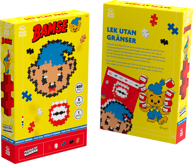 Produktbilde 3 for Plus-Plus Bamse & Tordenhonning 400 Biter