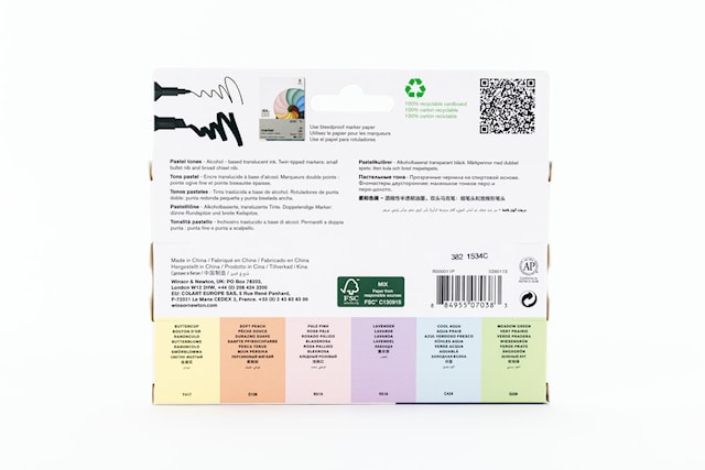 Produktbild 5 för Promarker Pastel tones 6-pack Winsor & Newton