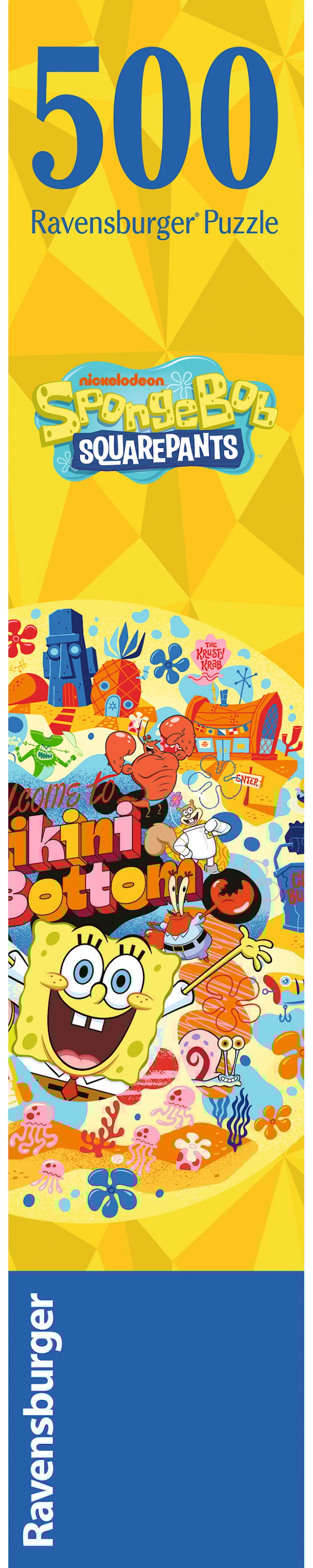 Produktbild 3 för Sponge Bob Runt Pussel 500 Bitar Ravensburger