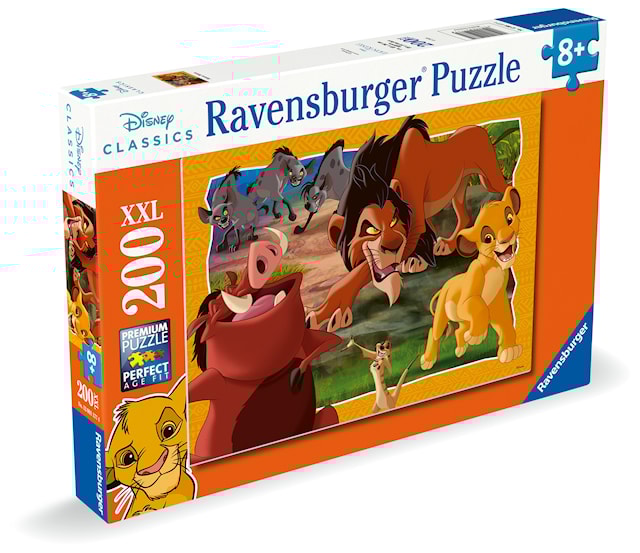 Produktbilde 3 for Puslespill Lion King 200 XXL brikker, Ravensburger