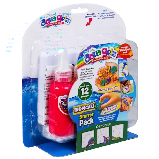 Produktbild 2 för Aqua Gelz Startpaket Tropiskt Zoinks