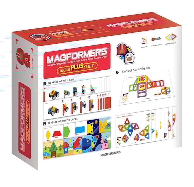 Produktbild 2 för Wow Plus-set Magformers