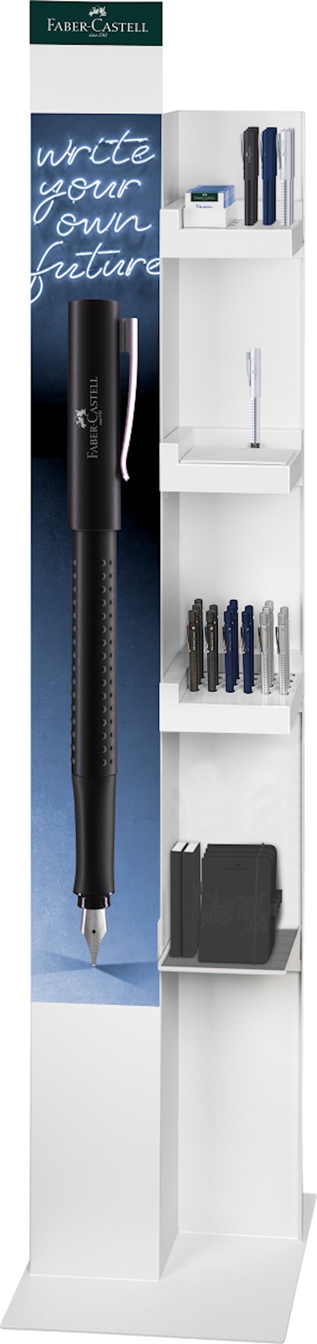 Produktbild 4 för Presentset Grip 2011, 1 Reservoarpenna + 1 Kulspetspenna + XB Refillpatron, Faber-Castell