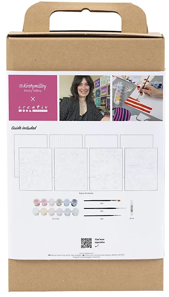 Produktbilde 4 for DIY Kit Fargelegging, Kollasj, 1 pk.