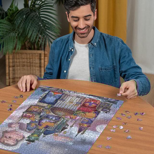 Produktbild 3 för Disney Castles Belle pussel 1000 bitar, Ravensburger