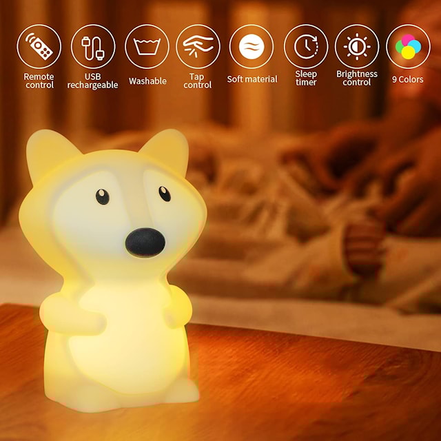 Produktbild 4 för Räv Nattlampa NITELITE