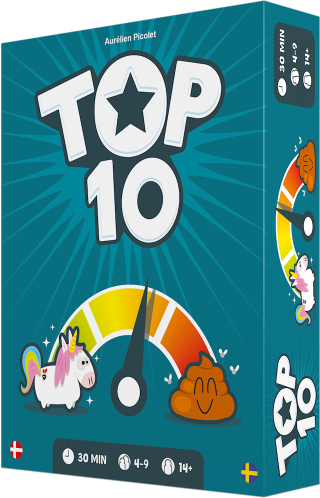 Produktbild 6 för Top 10 (DK/SE)