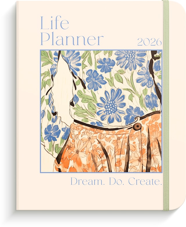 Produktbilde 1 for Kalender 2026 Life Planner Style Burde
