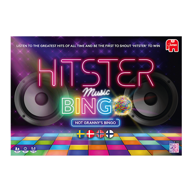 Produktbild 3 för Hitster Bingo (SE/NO/FI/DK)