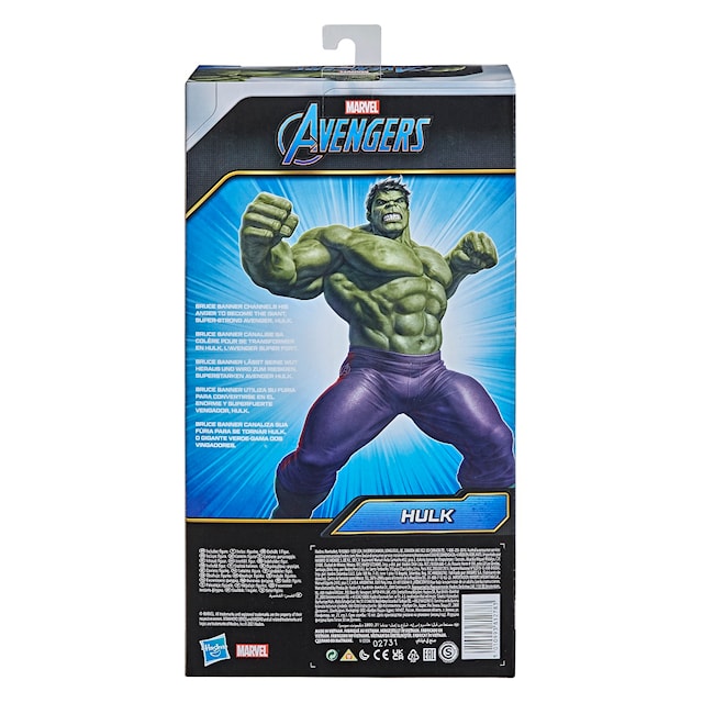 Produktbilde 3 for Marvel Avengers Titan Hero Series Blast Gear Deluxe Hulk-actionfigur