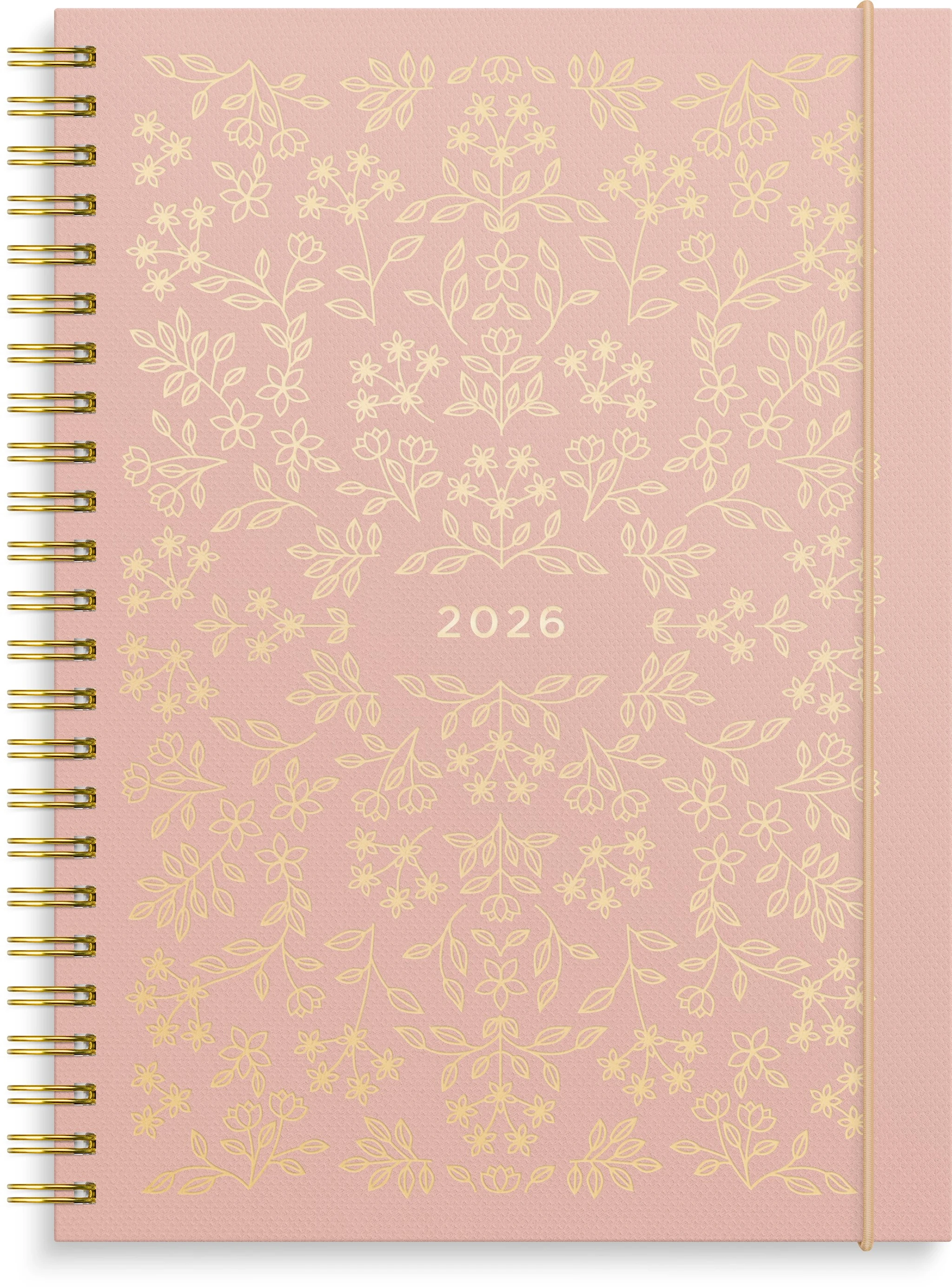 Tuotekuva ille Kalenteri 2026 Life Planner Roosa A5 Burde