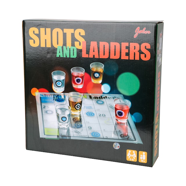 Produktbild 1 för Shots and Ladders, Hisab Joker