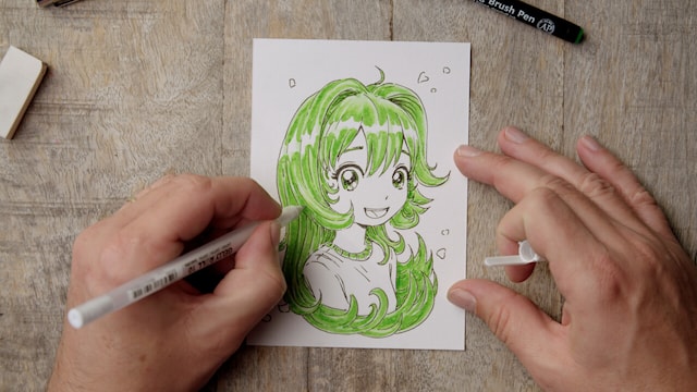 Produktbild 2 för Start-kit Sakura Creative Art Kit Manga