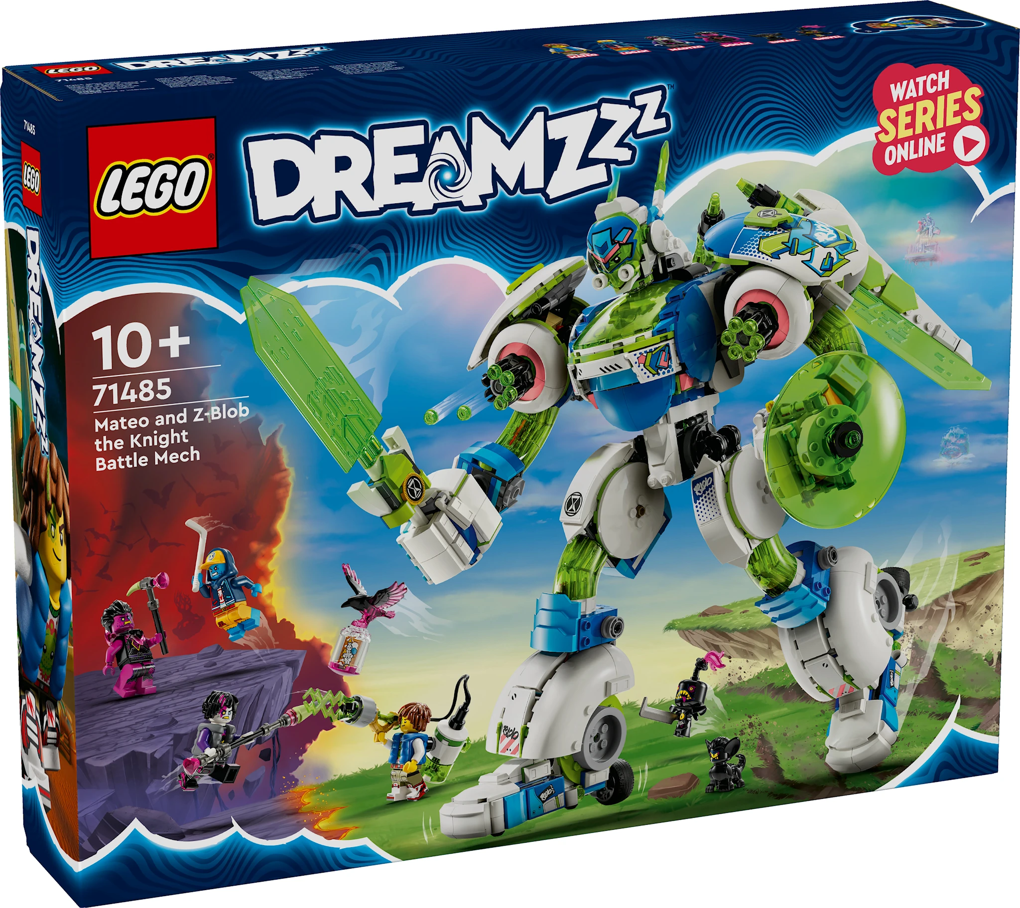 Produktbilde for Mateo og ridderstridsroboten Z-Blob LEGO® DREAMZzz (71485)