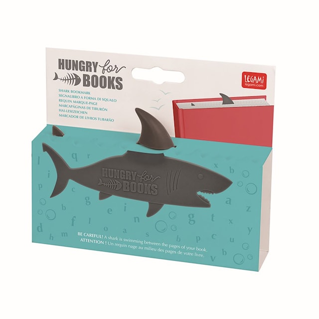 Produktbild 2 för Bokmärke Haj