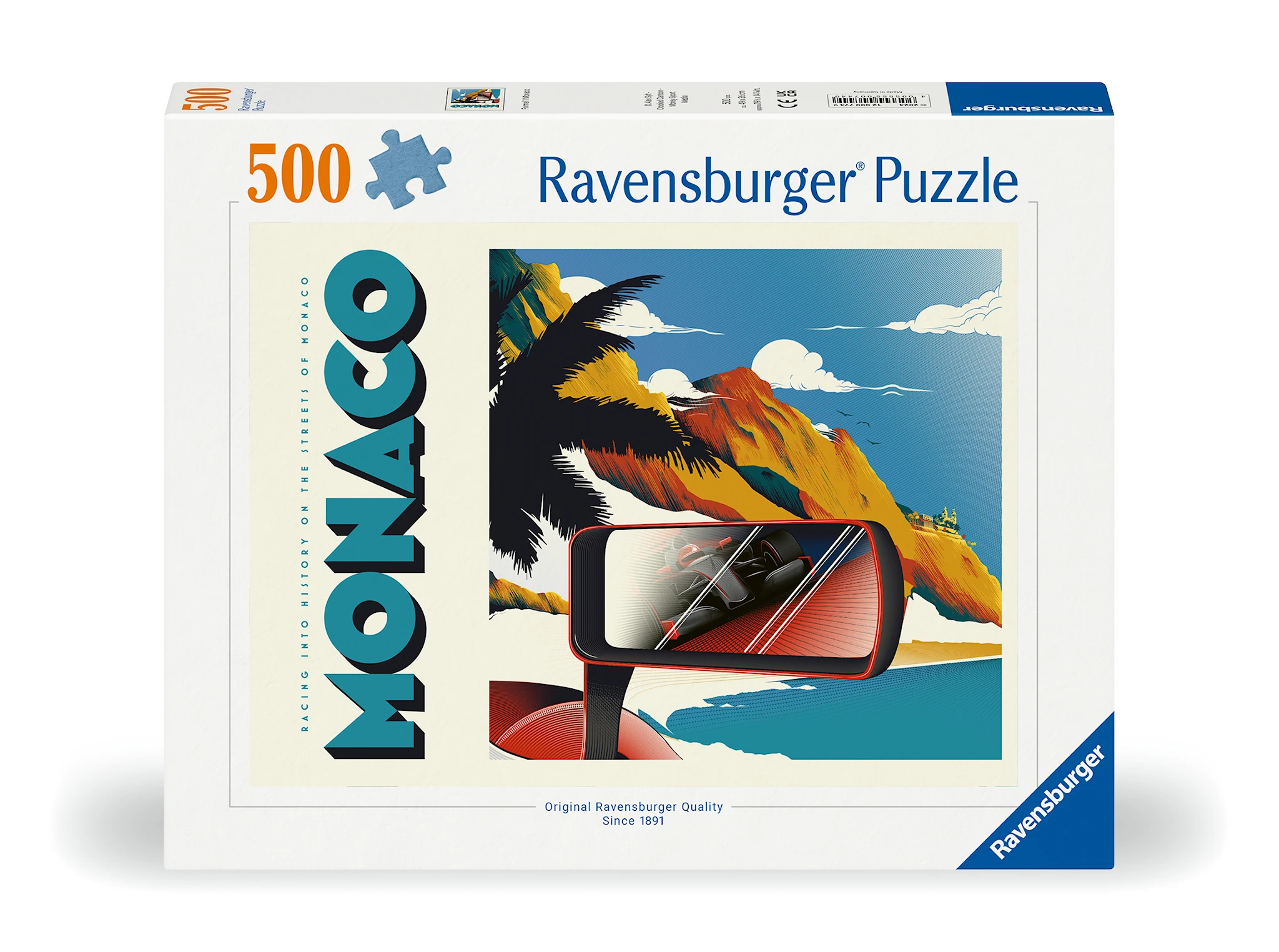 Produktbilde for Puslespill Monaco Grand Prix 500 brikker, Ravensburger
