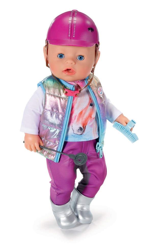 Tuotekuva 2 - Ratsastusketjut nukeille 43 cm Setti BABY born