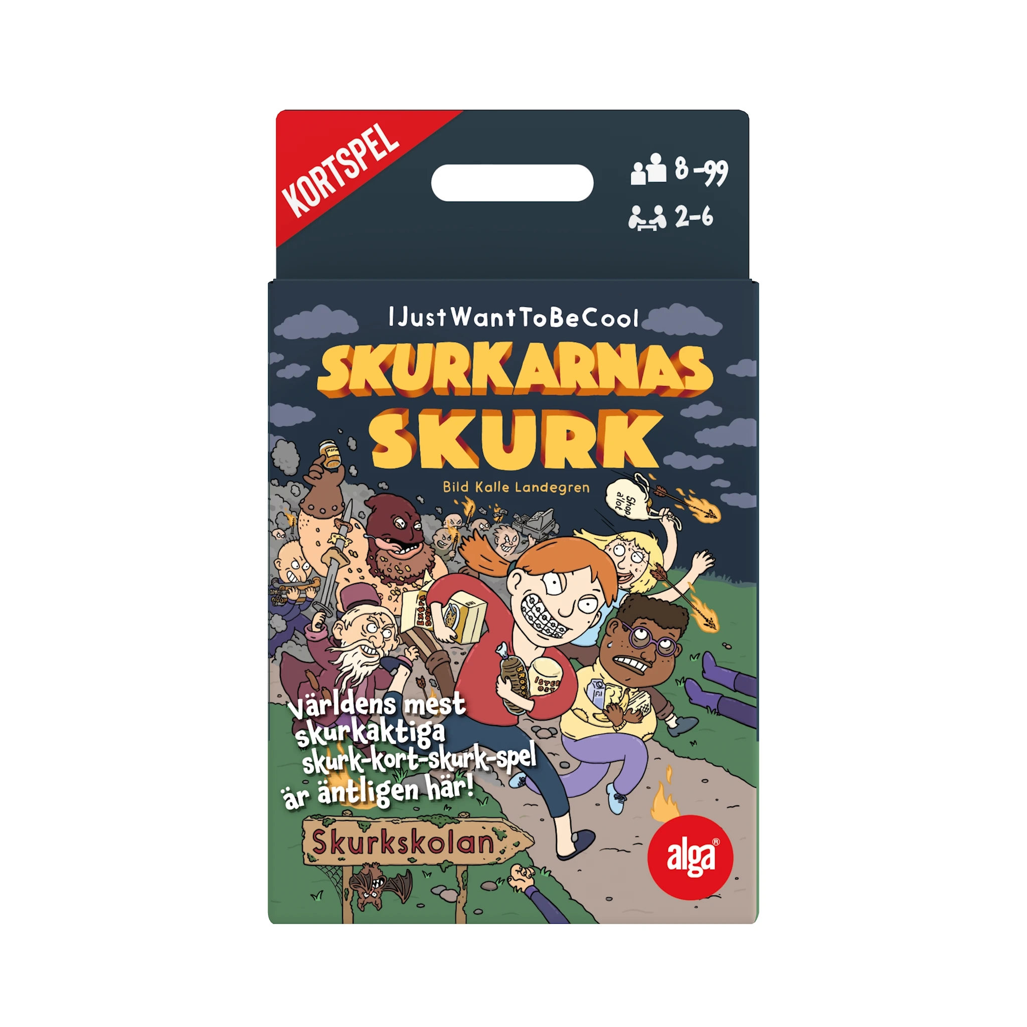 Produktbilde for Kortspel Skurkarnas Skurk, Alga (SE)