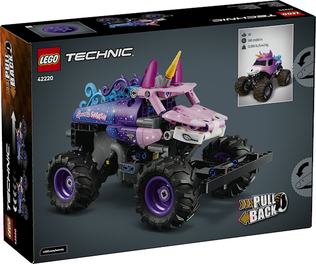 Produktbilde 4 for Monster Jam™ Sparkle Smash™ pullback LEGO® Technic (42220)
