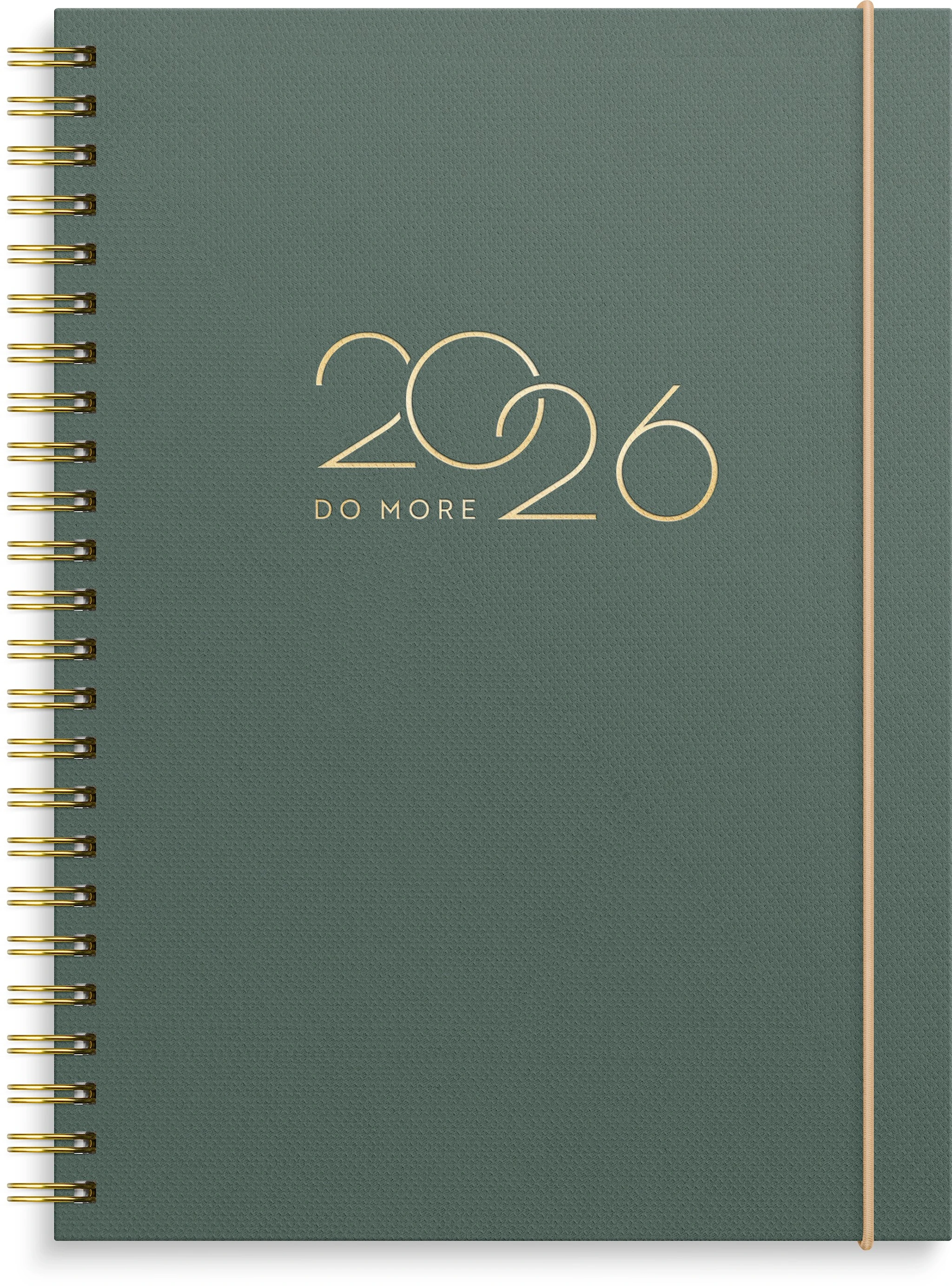 Produktbilde for Kalender 2026 A5 Life Planner Do more Grön Burde