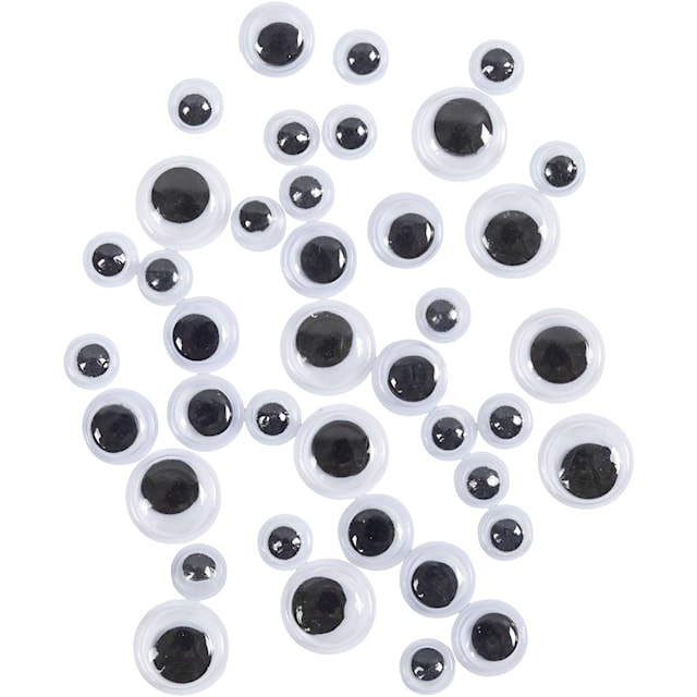 Produktbild 1 för Rullögon Diameter Mix 6+8+10 mm 40-pack Creativ Company