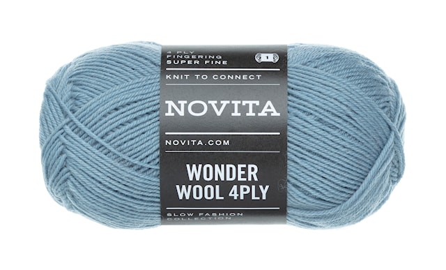 Tuotekuva 1 - Wonder Wool 4PLY 50g Vesi 120 Novita