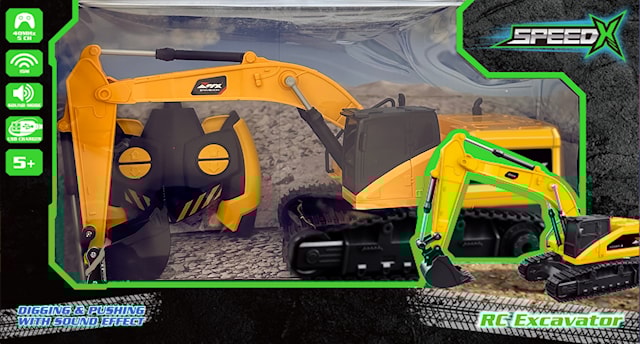 Produktbild 7 för Radiostyrd Excavator SpeedX