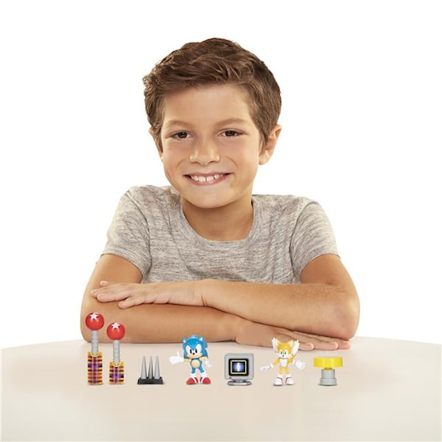 Produktbild 3 för Sonic 6.5 cm Figurer Diorama Set